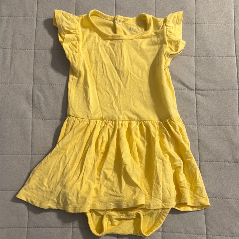 Kyte Baby bodysuit twirl - daffodil 🌼